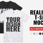 Free Realistic T-Shirt Mockup