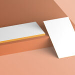 Thick Business Cards Mockup Free Thick Business Cards Mockup