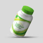 Free Plastic Supplement Bottle Mockup